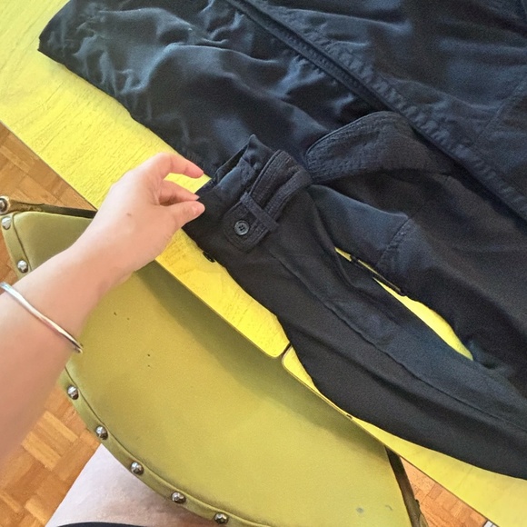 Wilfred black cloth trench coat - Picture 7 of 9